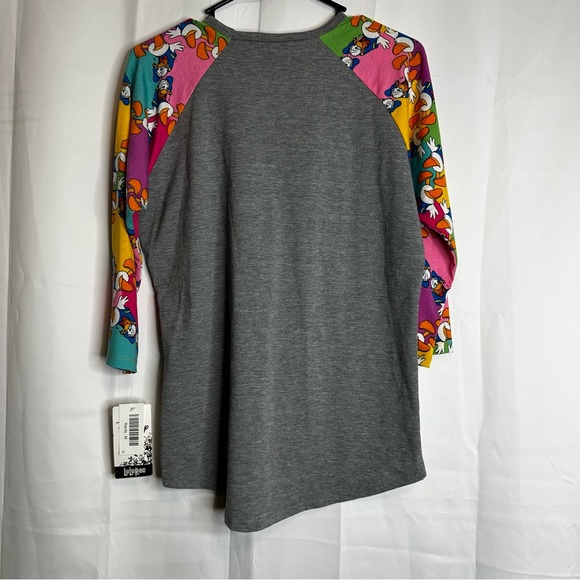 LuLaRoe Disney med womens top with Donald Duck NWT - Picture 6 of 10
